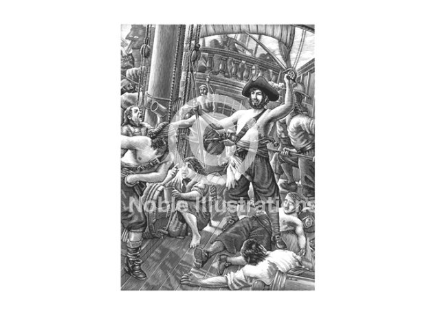 pirates art steven noble